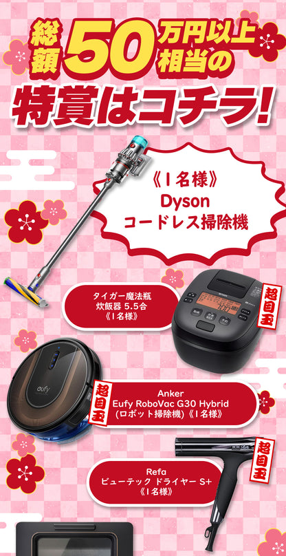 懸賞付きバームクーヘン福袋