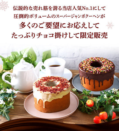 【TTS連携用】チョコがけスーパージャンボクーヘン3種セット(450g×3) A